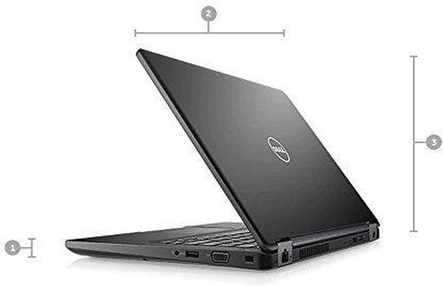 Dell Latitude 5480 Laptop 14 - Intel Core i5 6th Gen - i5-6300U - 3Ghz - 128GB SSD - 8GB RAM - 1920x1080 FHD - Windows 10 Pro