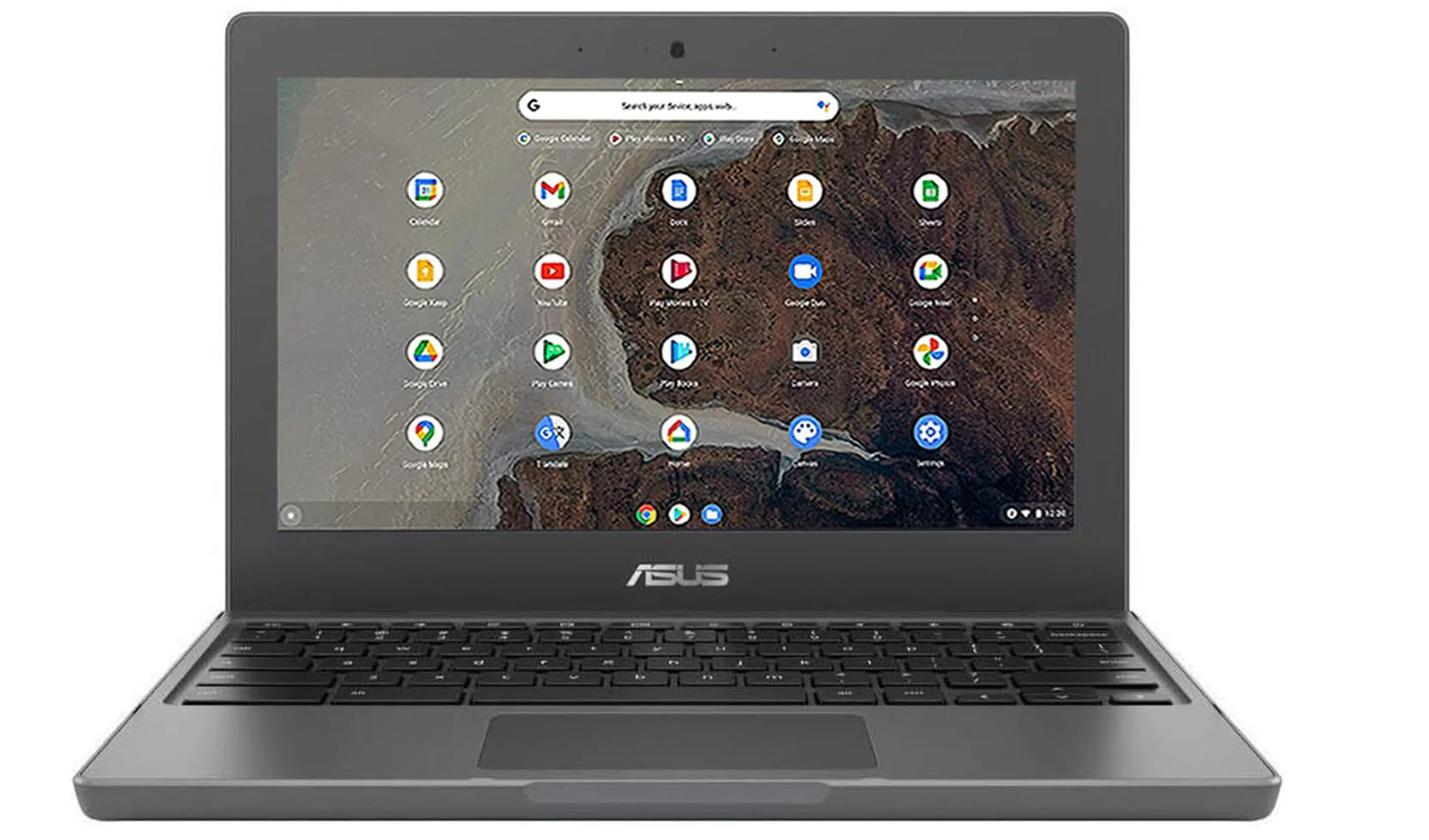 Asus Chromebook 11.6'' LCD HD Rugged Intel Celeron N5100,8GB RAM, 32GB eMMC, UHD Graphics, 1.1 GHz,Chrome OS, Webcam, Bluetooth, Wi-Fi 6,Dark Gray, with Accessories