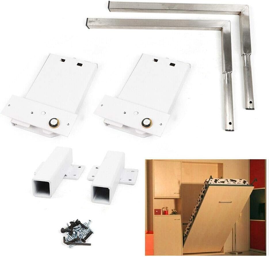 TFCFL Wall Bed Mechanical Hardware Kit, Queen-Size DIY Murphy Bed Hardware Kit for Horizontal Wall Mount