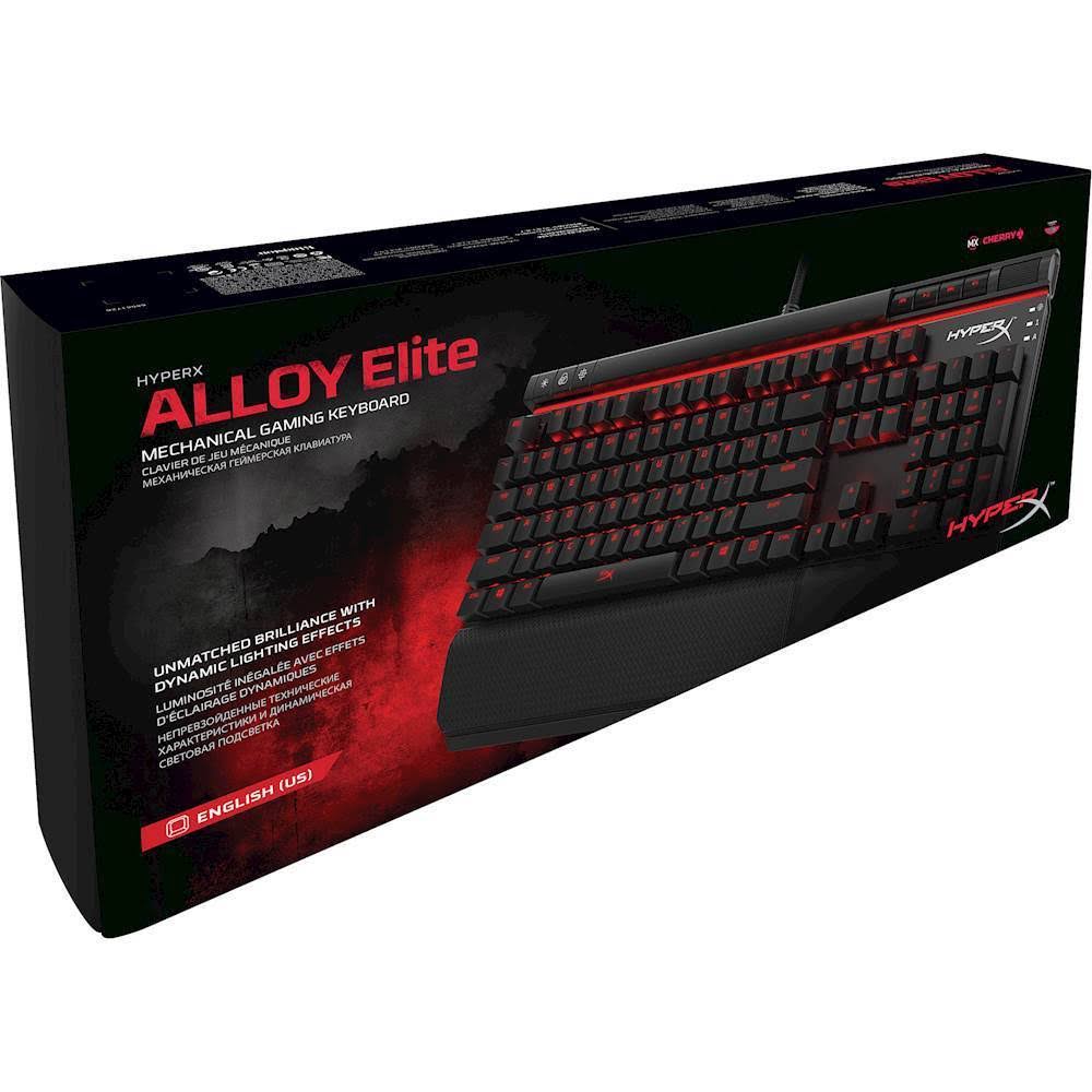 HyperX Alloy Elite Mechanical Gaming Keyboard - Cherry MX Red