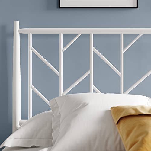 HOOMIC Queen Size Metal Platform Bed Frame with Headboard, Under Bed Storage, Noise Free, No Box Spring Needed, 12 Durable Ribs, Easy Assembly, Black