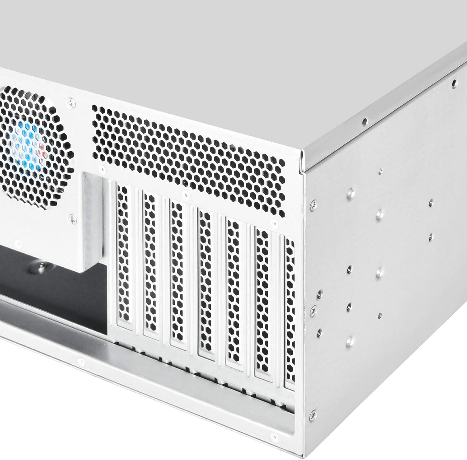 SilverStone Technology 4U Rackmount Server Chassis with 3 X 5.25 Front Bays with CEB/ATX/mATX/Mitx Support RM400 Cases SST-RM400