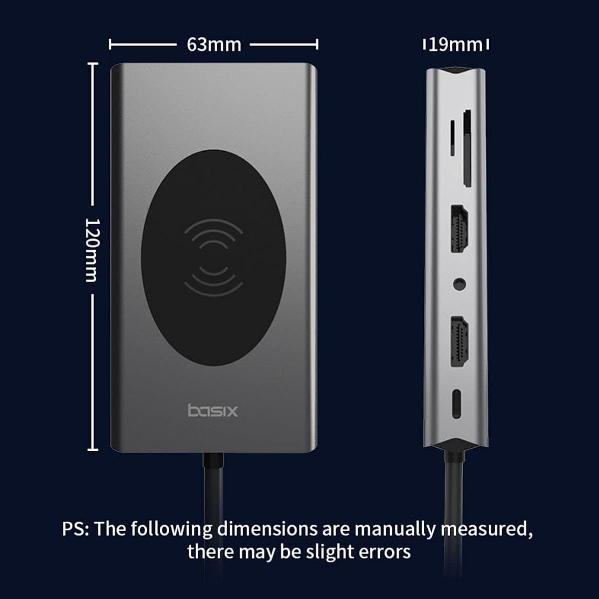 USB C Docking Station 14-in-1 Triple Display C Type to 2-Port HDMI Display 5-Port 3.0 HUB Hub 87WPD Charging rj45 NIC vga TF Card Reader 3.5mm Audio Phone Wireless ChargingUSB C Dock Pack of 2