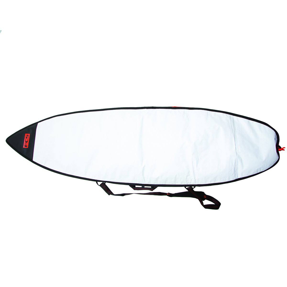 FCS Classic Fun Board Surfboard Bag Steel Blue/White 8&0x22