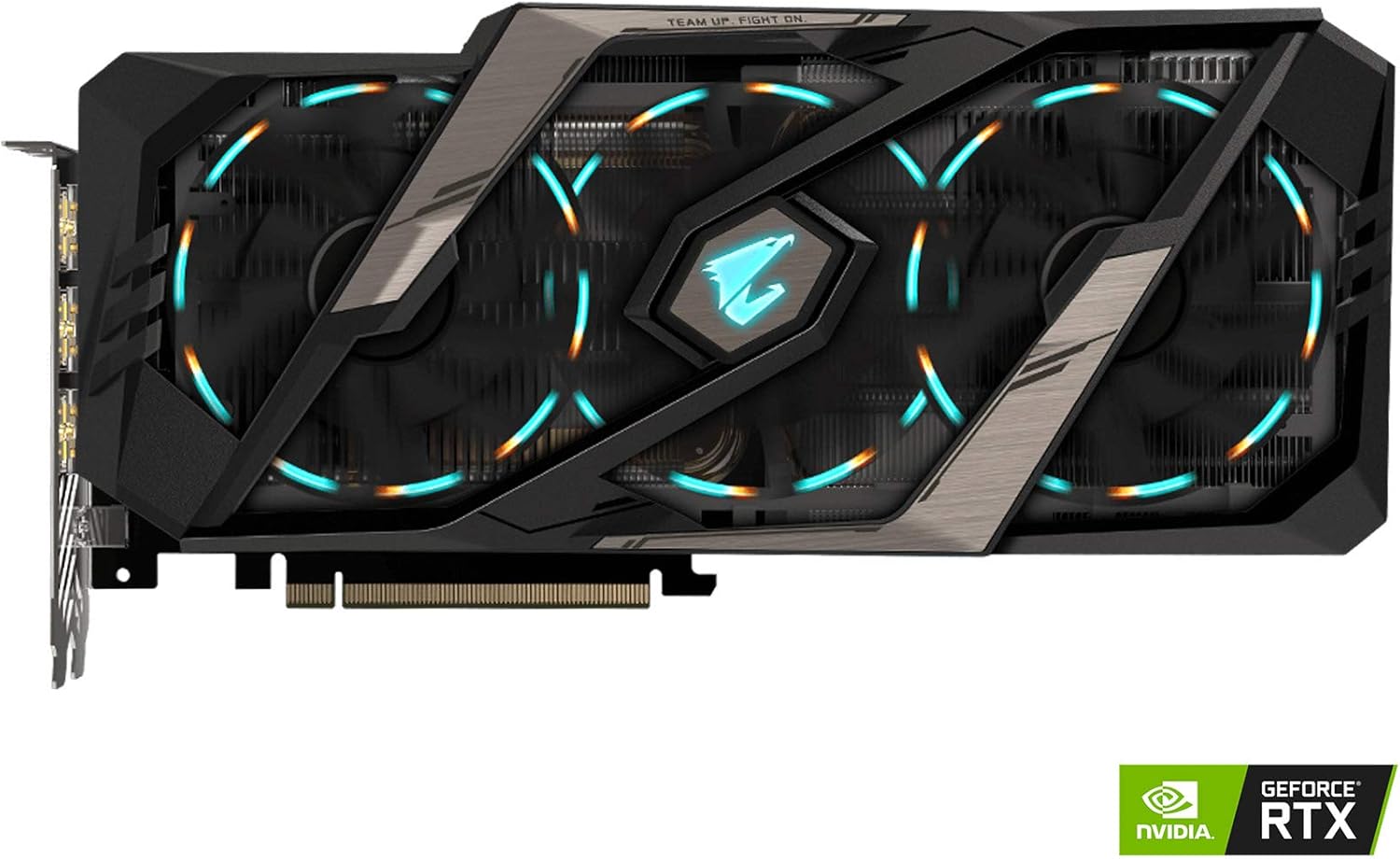 GIGABYTE AORUS GeForce RTX 2080 Ti Xtreme 11G Graphics Card, 3X Stacked Windforce Fans, 11GB 352-bit GDDR6, Gv-N208TAORUS X -11GC Video Card