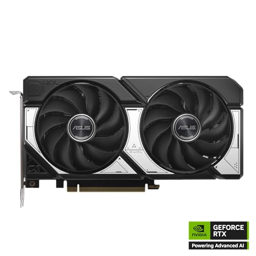 ASUS Dual GeForce RTX™ 5060 Ti 16GB GDDR7 OC Edition (PCIe 5.0, 16GB GDDR7, DLSS 4, HDMI 2.1b, DisplayPort 2.1b, 2.5-Slot Design, Axial-tech Fan Design, 0dB Technology, and More)