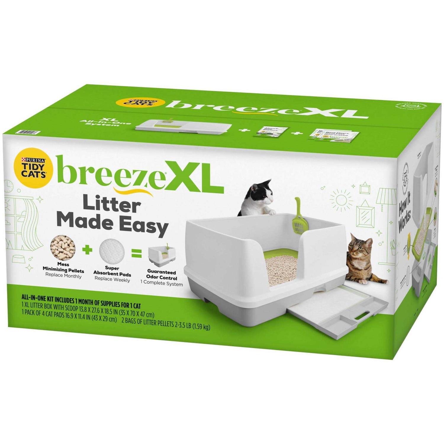 Purina Tidy Cats Breeze XL Cat Litter Box System - Pet Supplies online store