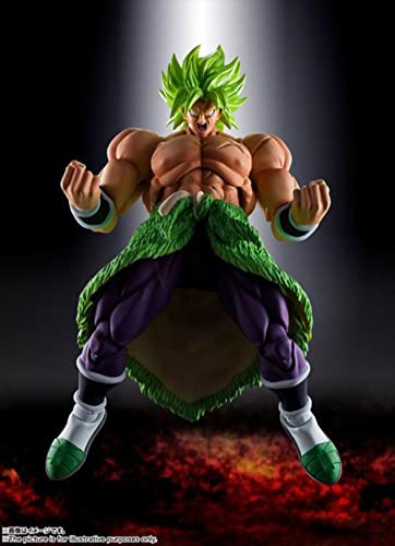 TAMASHII NATIONS - Dragon Ball Super: Broly - Super Saiyan Broly Full Power, Bandai Spirits S.H.Figuarts Action Figure
