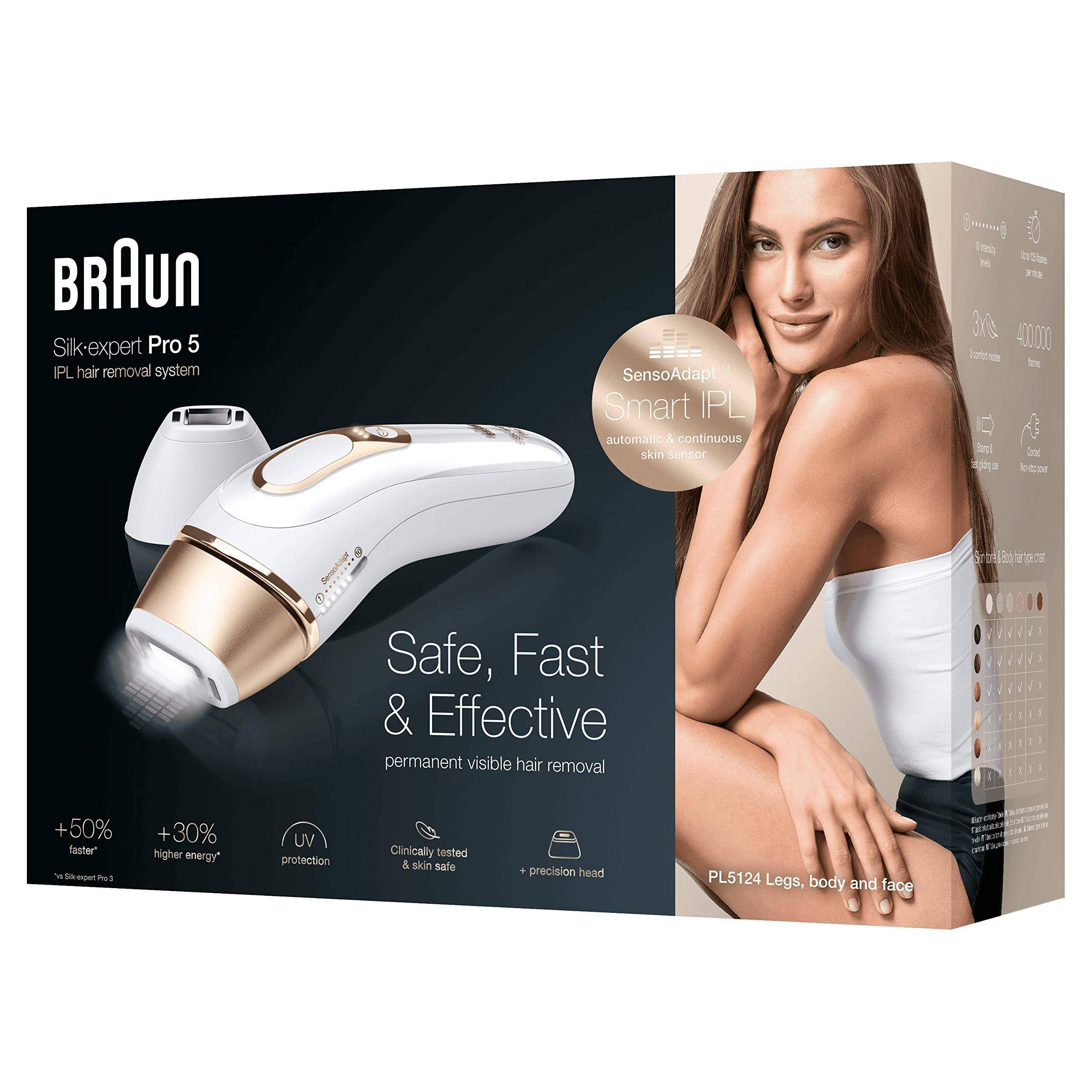 Braun Silk-expert Pro 5 PL5124 IPL Laser Epilator