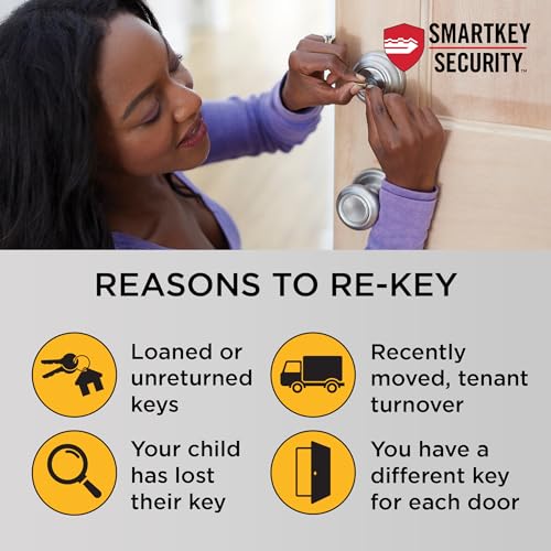 Kwikset SmartCode 270 Keyless Electronic Contemporary Touchpad Deadbolt, Auto Door Lock, SmartKey Re-Key Security, Matte Black