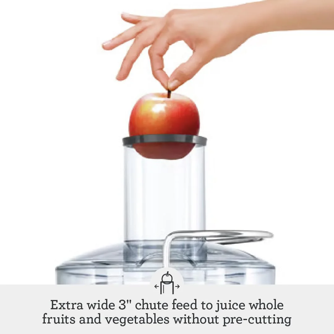 Breville Juice Fountain Compact BJE200XL, Silver