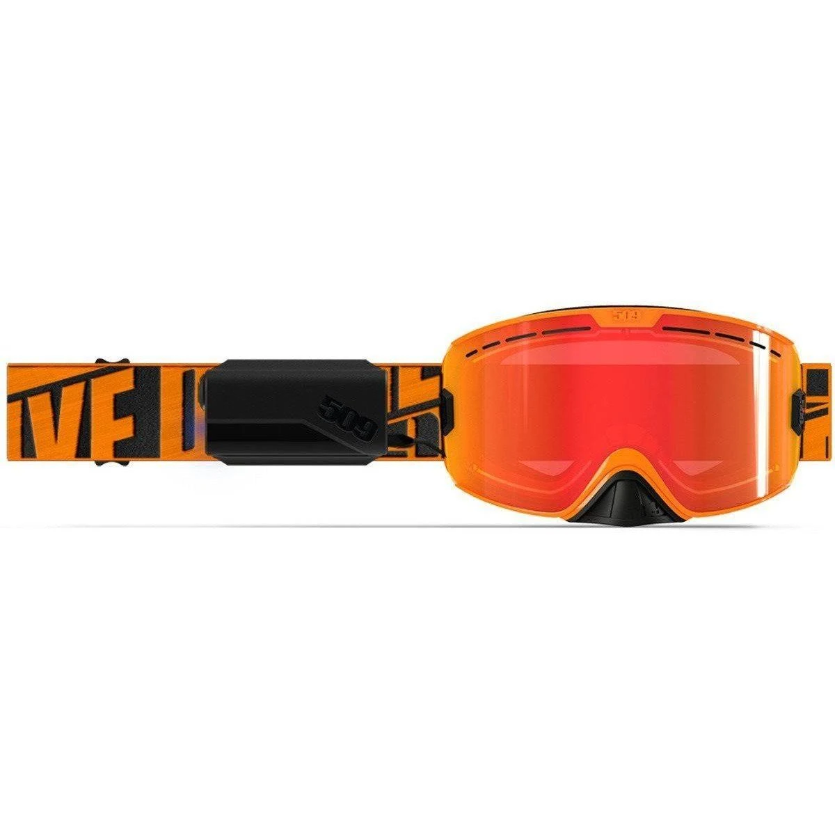 509 Ignite Goggle- Kingpin - Hi-Vis Black - Yellow Tint Heated