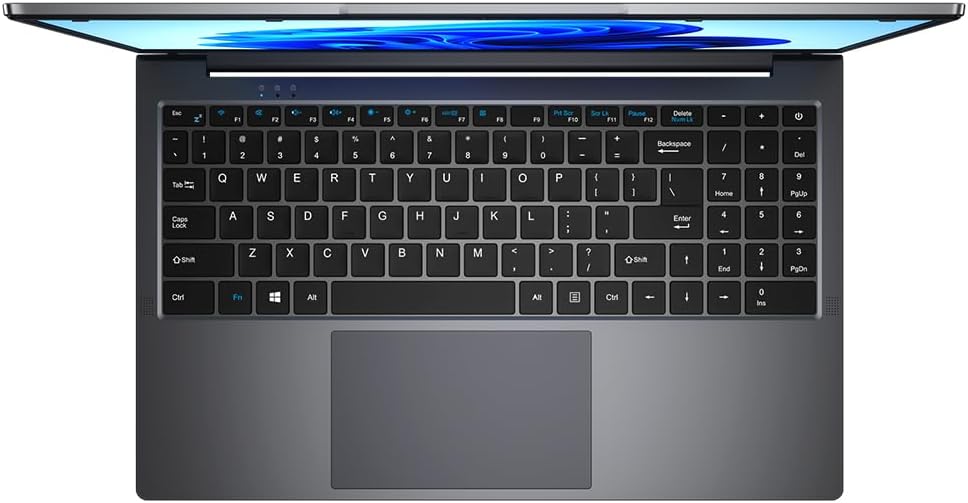 Bmax Laptop 15.6", Intel Celeron N95 Quad Core Processor (up to 3.4GHz), 16GB DDR4 RAM 512GB SSD Windows 11 2K FHD IPS Display, Gaming Laptop Traditional Laptop Computers