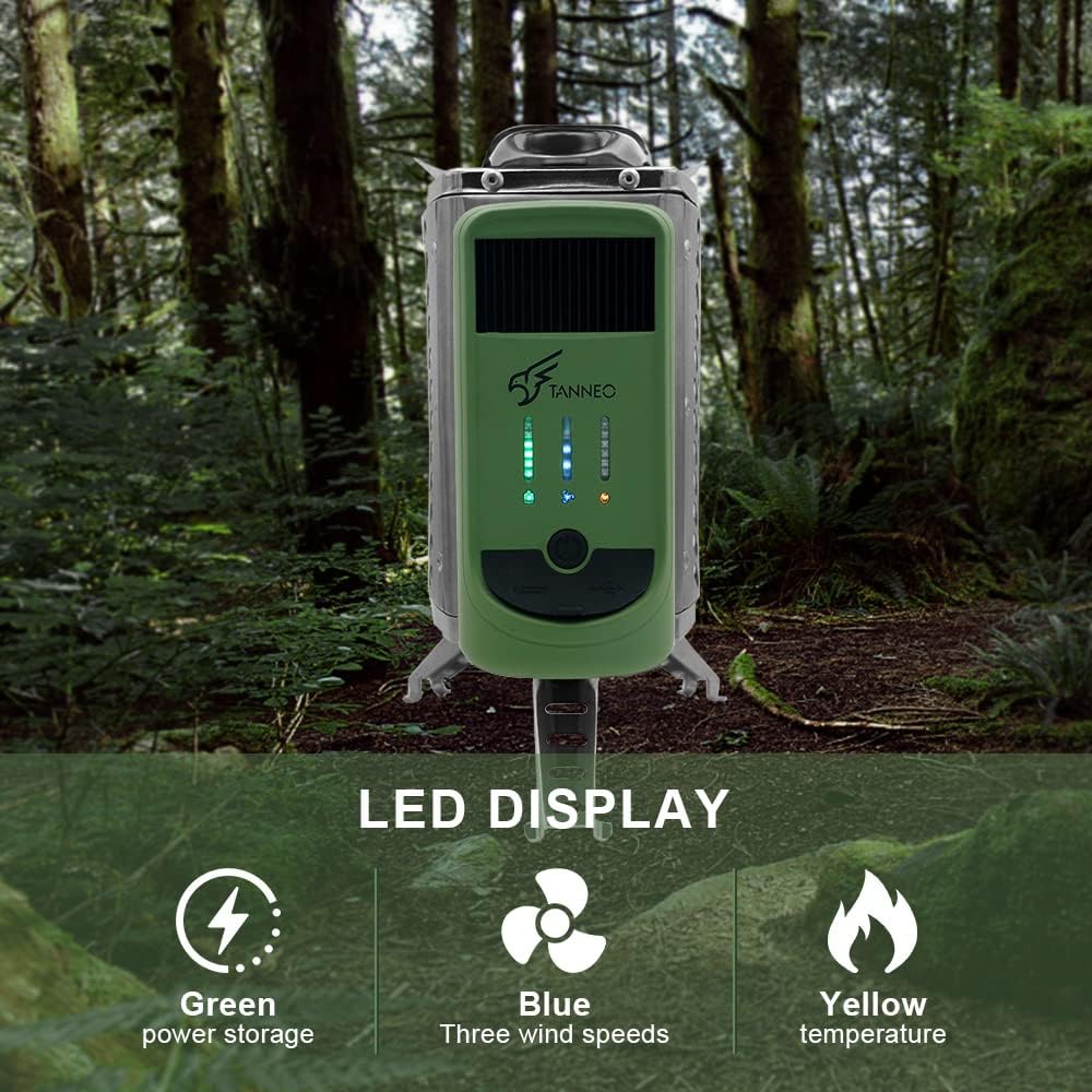 CampStove Wood Burning and USB Charging Camping Stove