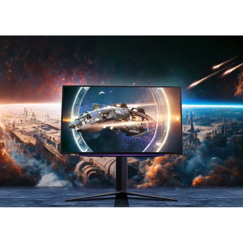 LG 27" UltraGear™ OLED Gaming Monitor QHD with 240Hz Refresh Rate 0.03ms Response Time - 27GR95QE-B