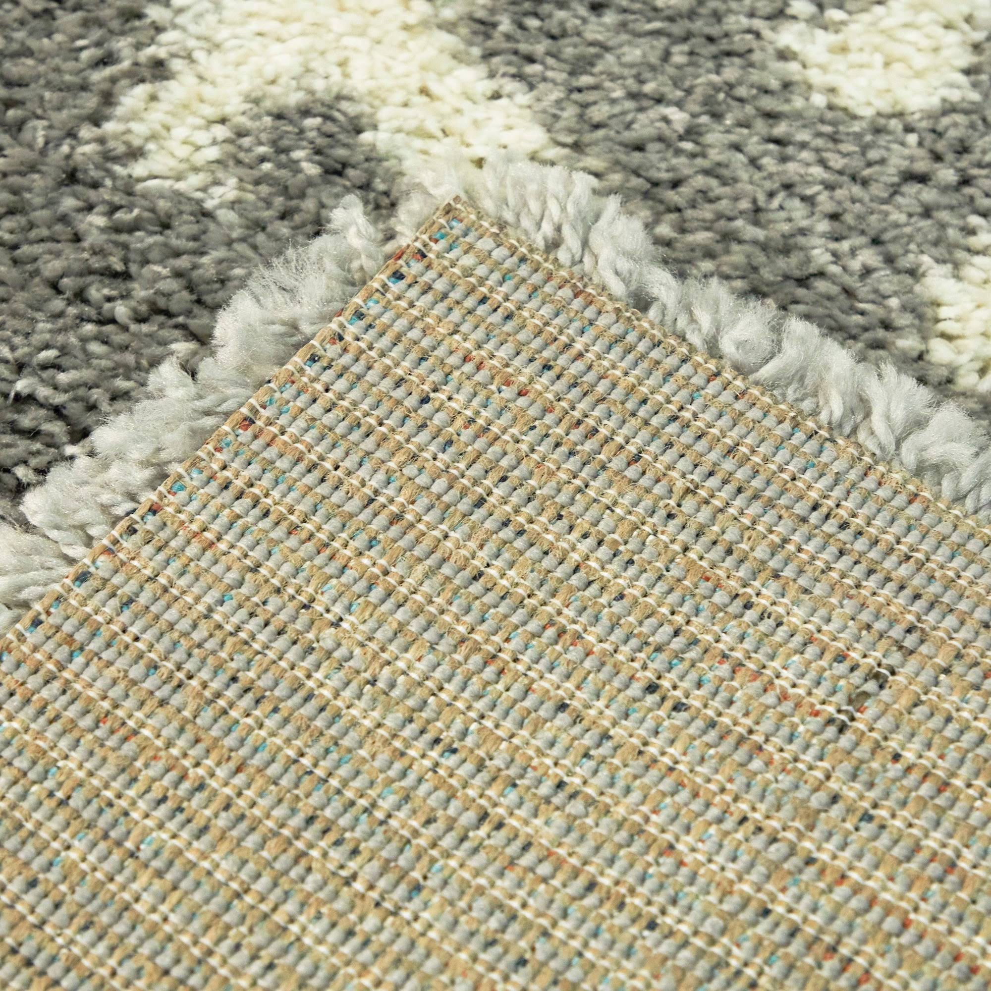 BALTA Sarasota Teal 5 ft. x 7 ft. Coastal Shag Area Rug, Blue