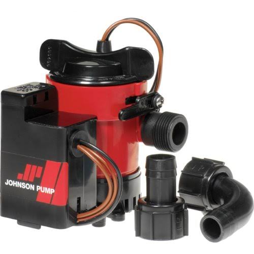 Johnson Pump Cartridge Combo 1000gph Auto Bilge W Switch 12V 05903-00