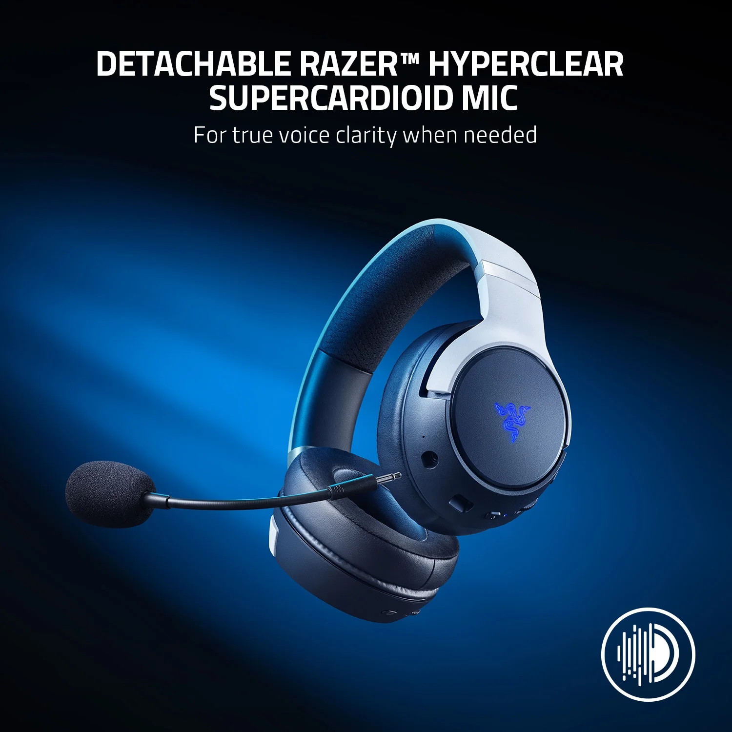 Razer Kaira Pro for PlayStation Wireless Gaming Headset White