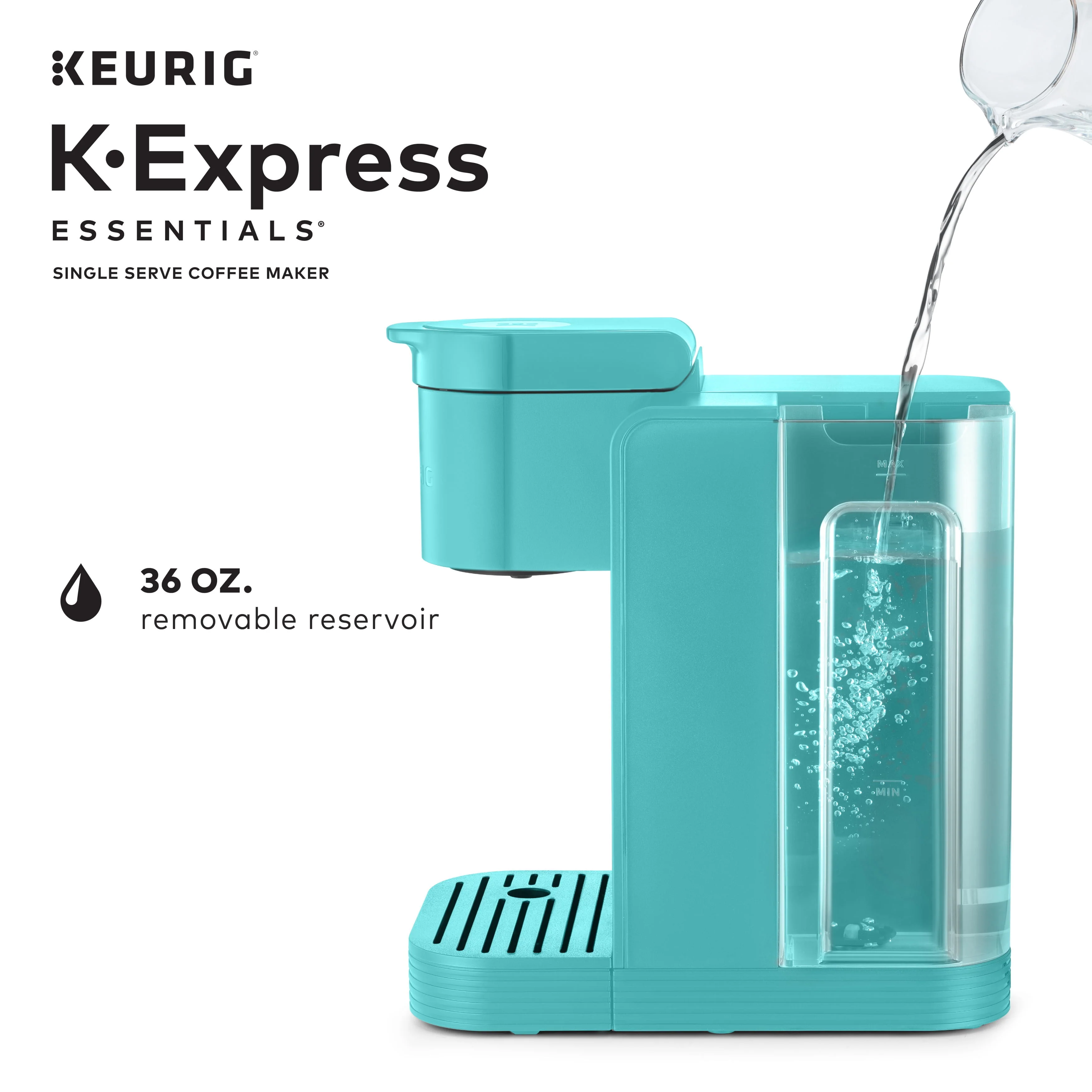Keurig K-Express Essentials Single Serve K-Cup Pod Coffee Maker, Black