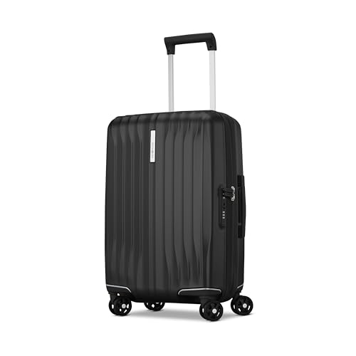 Samsonite UpLIFT 19" Lightweight Hardside Carry-On Luggage with Spinner Wheels - Expandable - Airline-Approved, Polycarbonate Hard Suitcase for Ultra Lightweight Travel - Silver Shimmer