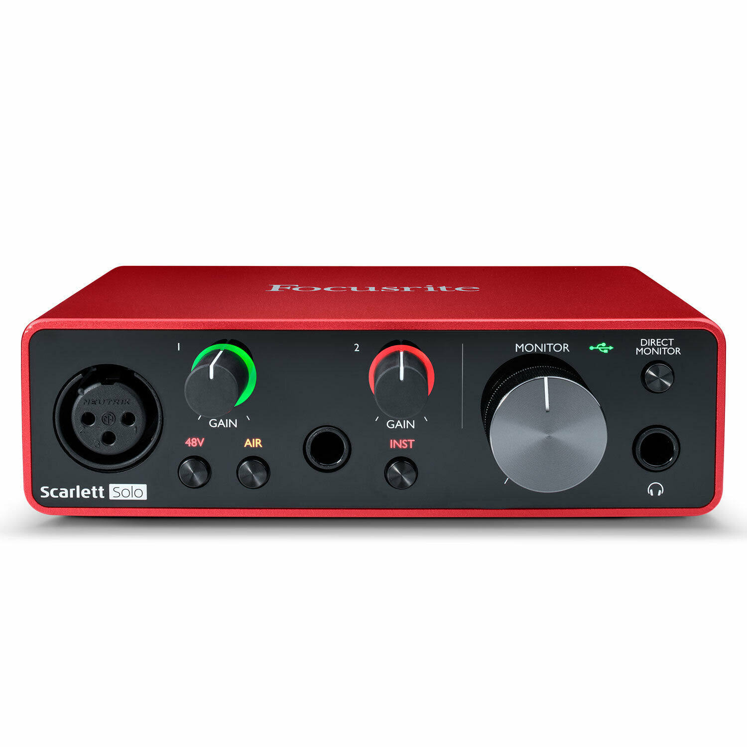 Focusrite Scarlett Solo USB Audio Interface - 3rd Gen