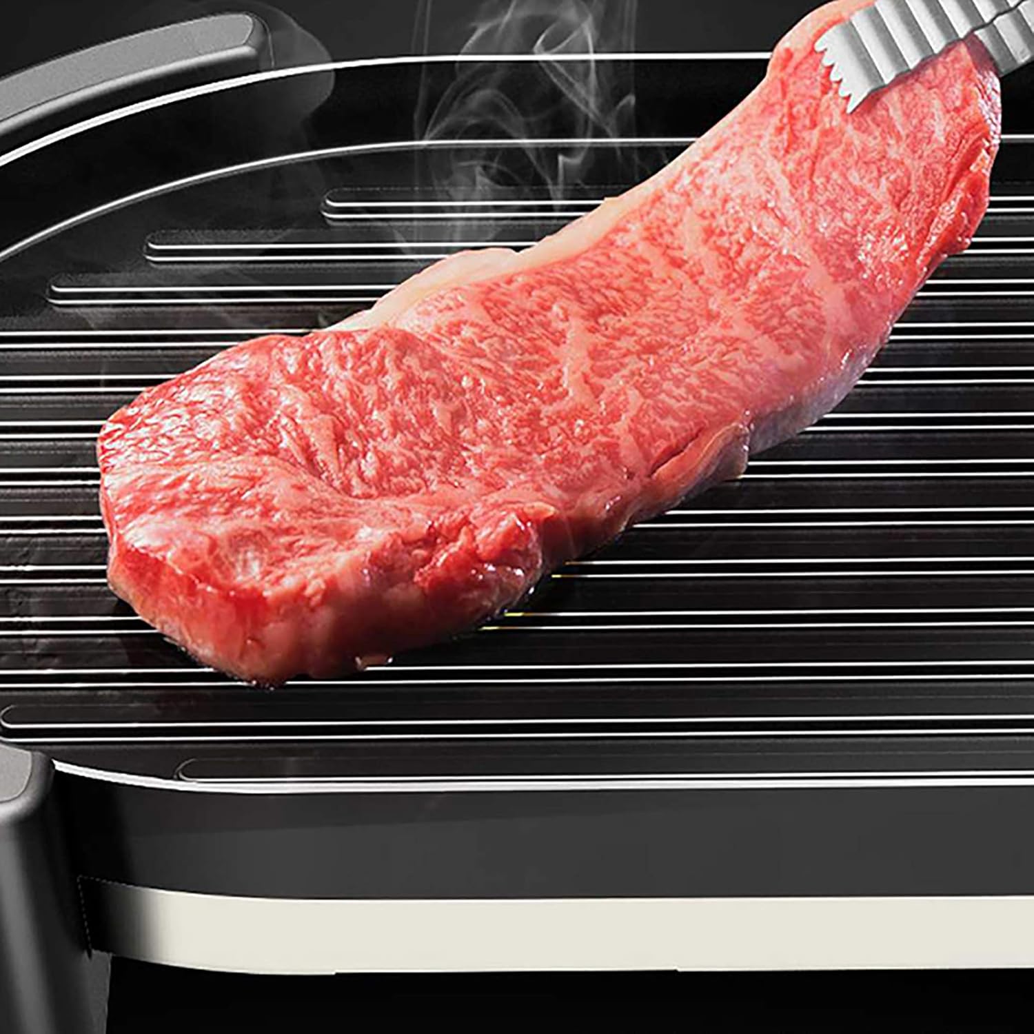 Electric Grill Hot Pot - Double Pot Barbecue Integrated Cooker with 2-in-1 Multifunctional Portable Design for Electric Baking and Barbecue - Perfect for Indoor and Outdoor Cooking Needs!