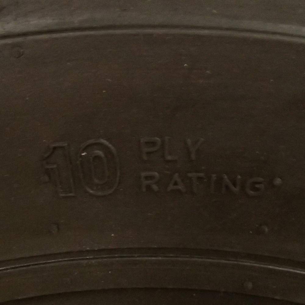 10 Ply Skid Steer Tire 10-16.5 HD with Rim Guard Fits Bobcat Fits John Deere Gehl JCB