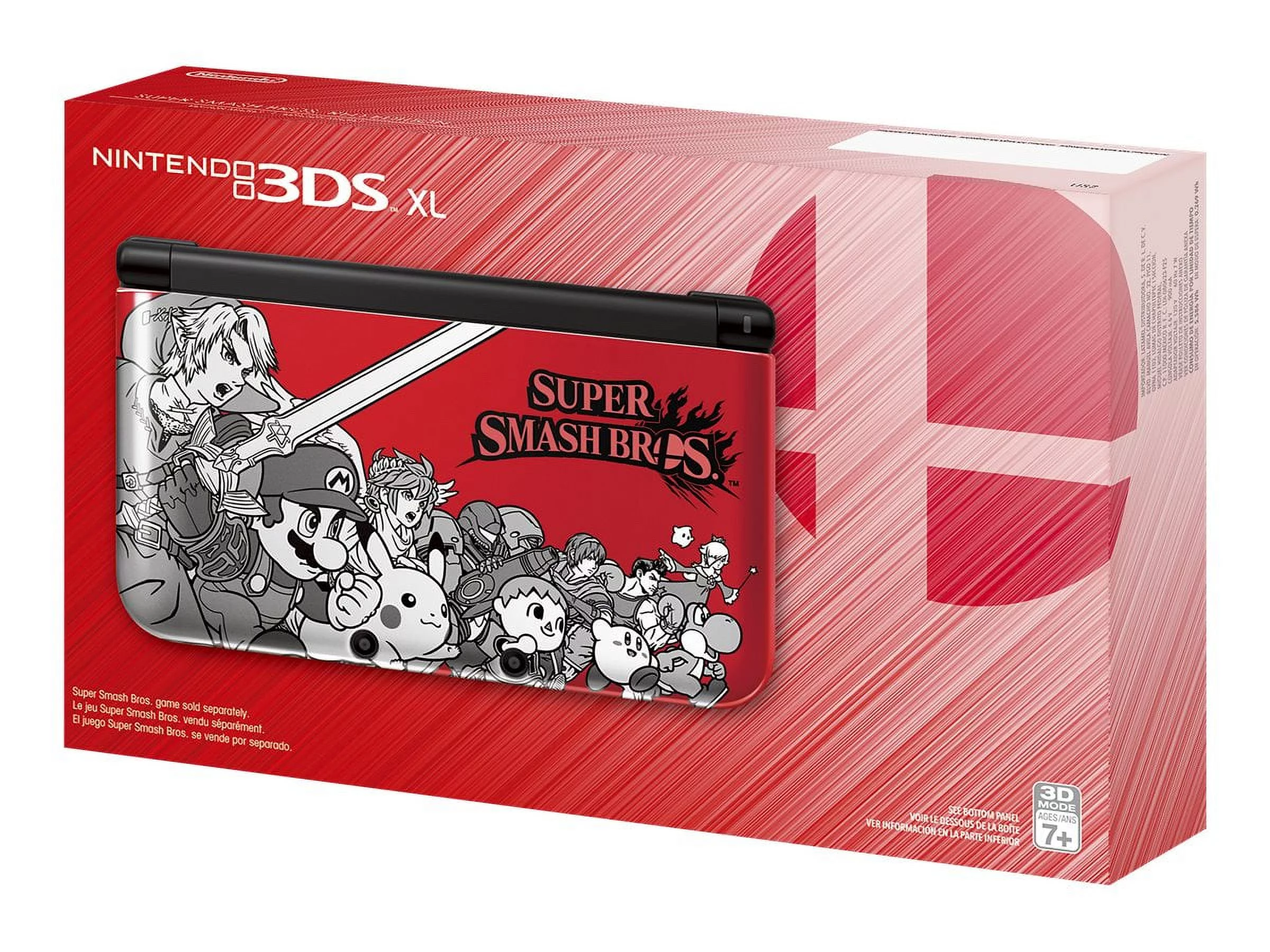 Nintendo 3DS XL - Pokemon Limited Edition - handheld game console - red
