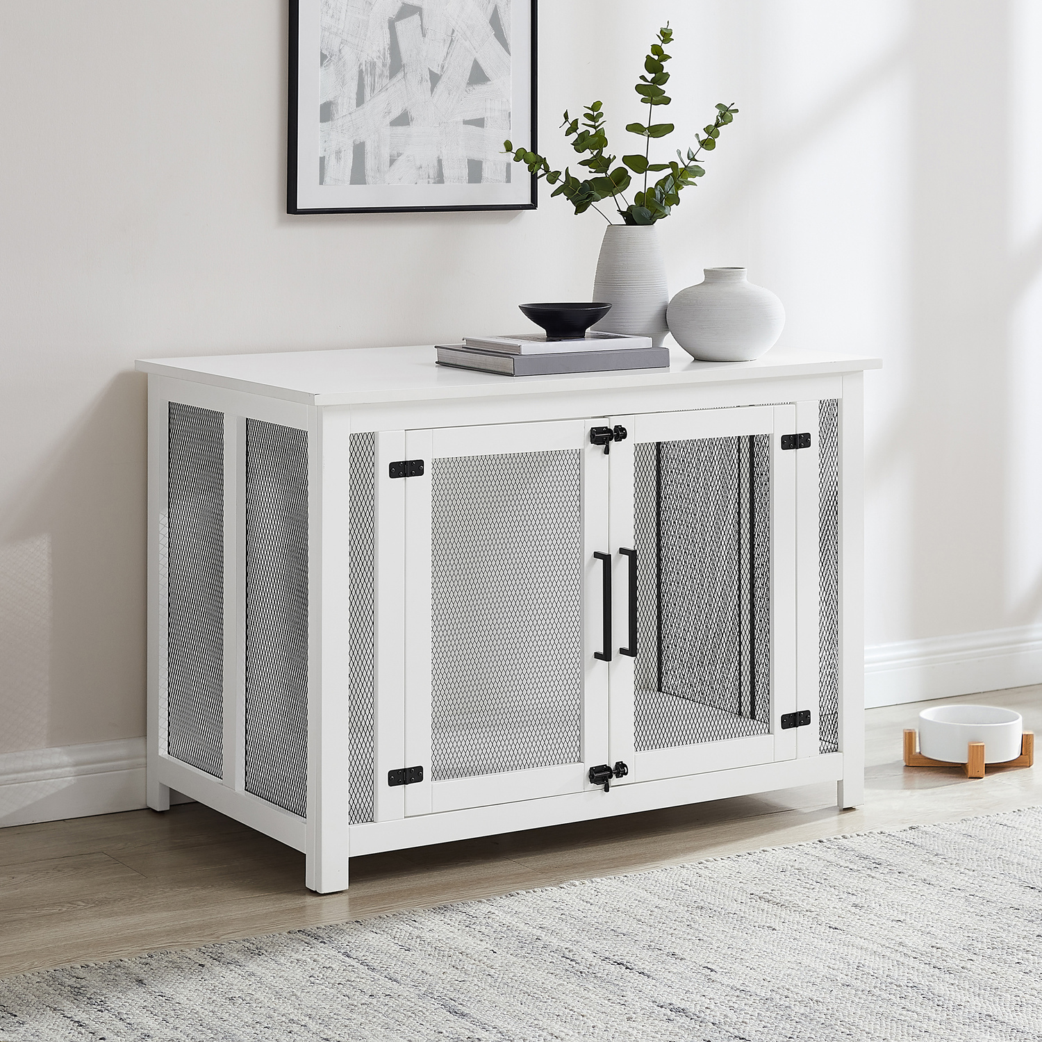 Maykoosh Island Interiors Dane Credenza Dog Crate