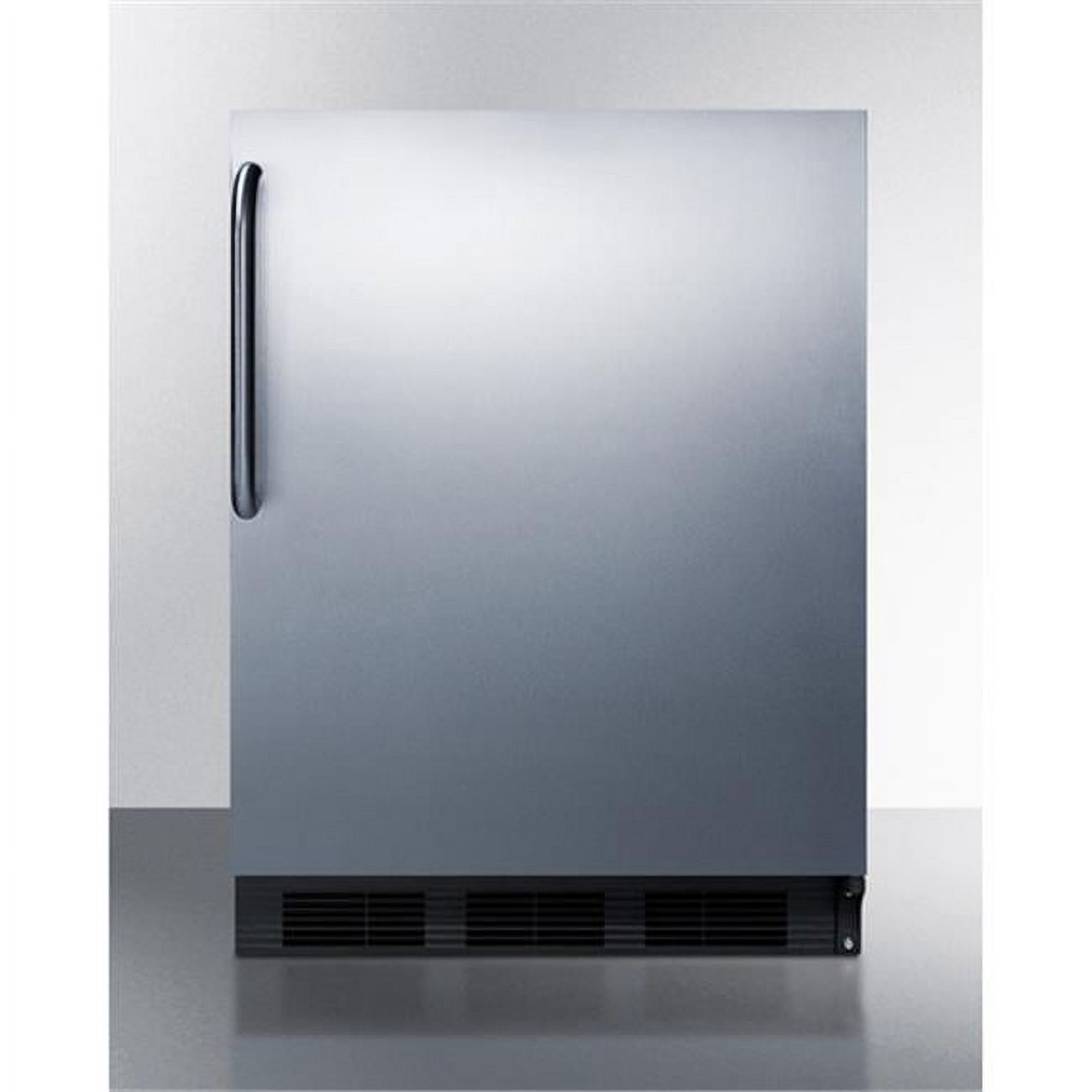 32.38 x 23.75 x 23.5 in. ADA Compliant Built-In Undercounter Refrigerator-Freezer, Stainless Steel