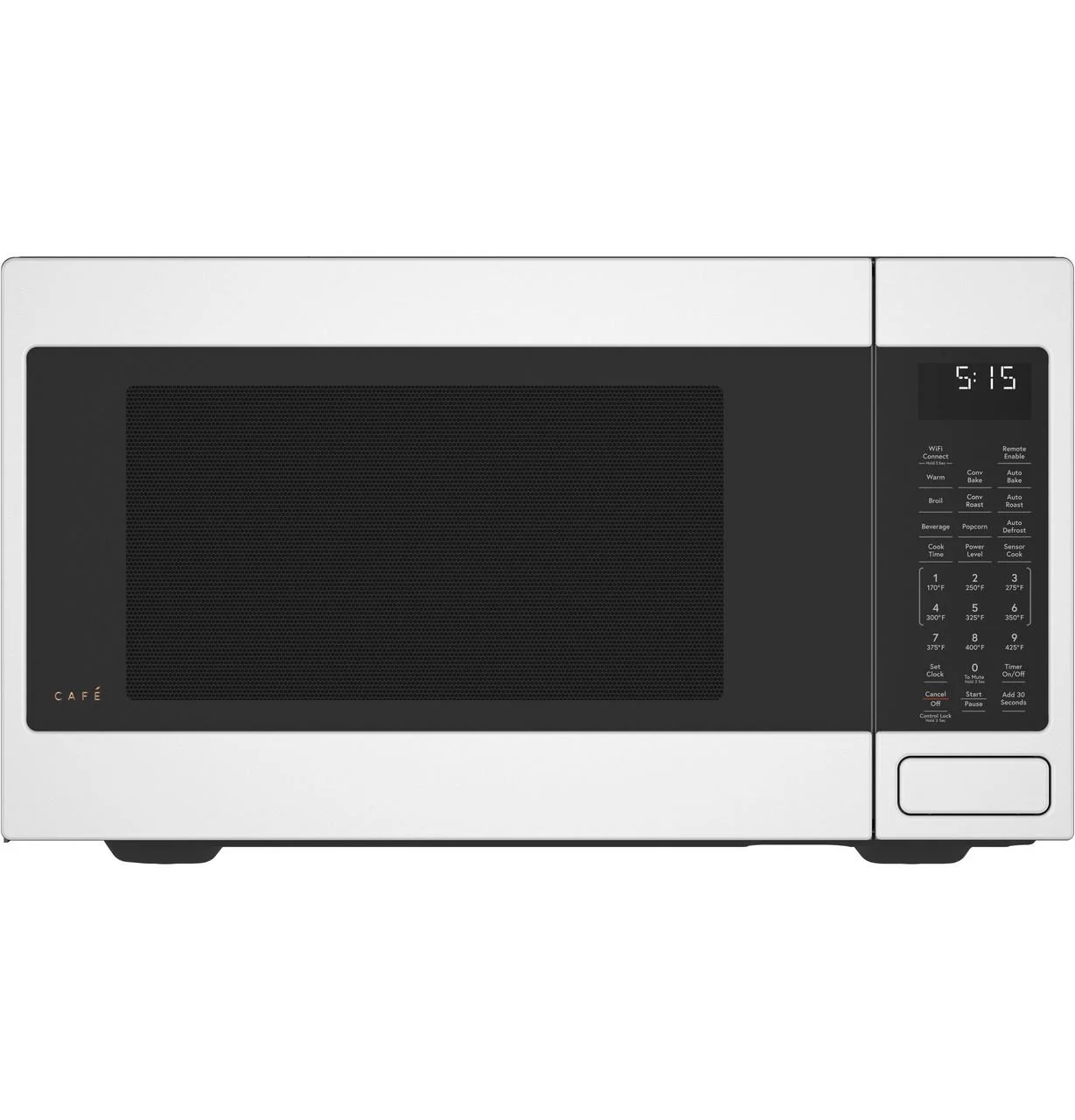 Cafe Ceb515pn 22" Wide 1.5 Cu. Ft. 1000 Watt Countertop Microwave - White