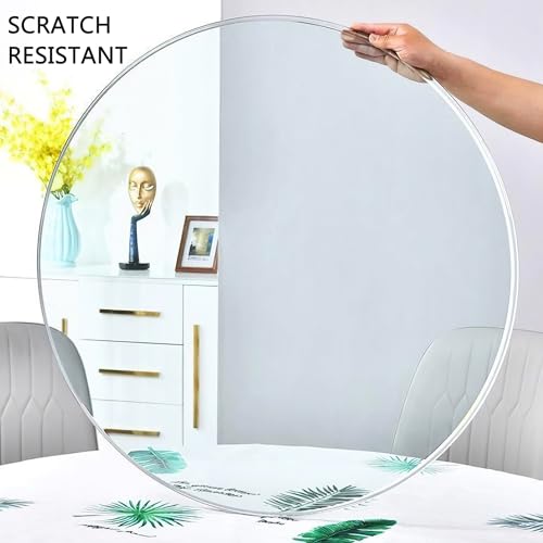 60" Round Glass Table Top,Glass Dining Table Top,3/8" Thick Round Table Top, Patio Table Replacement Tempering Glass