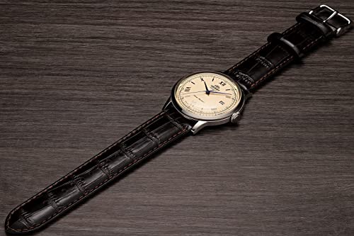 Orient Men's '2nd Gen. Bambino Ver. 2' Japanese Automatic Stainless Steel and Leather Dress Watch