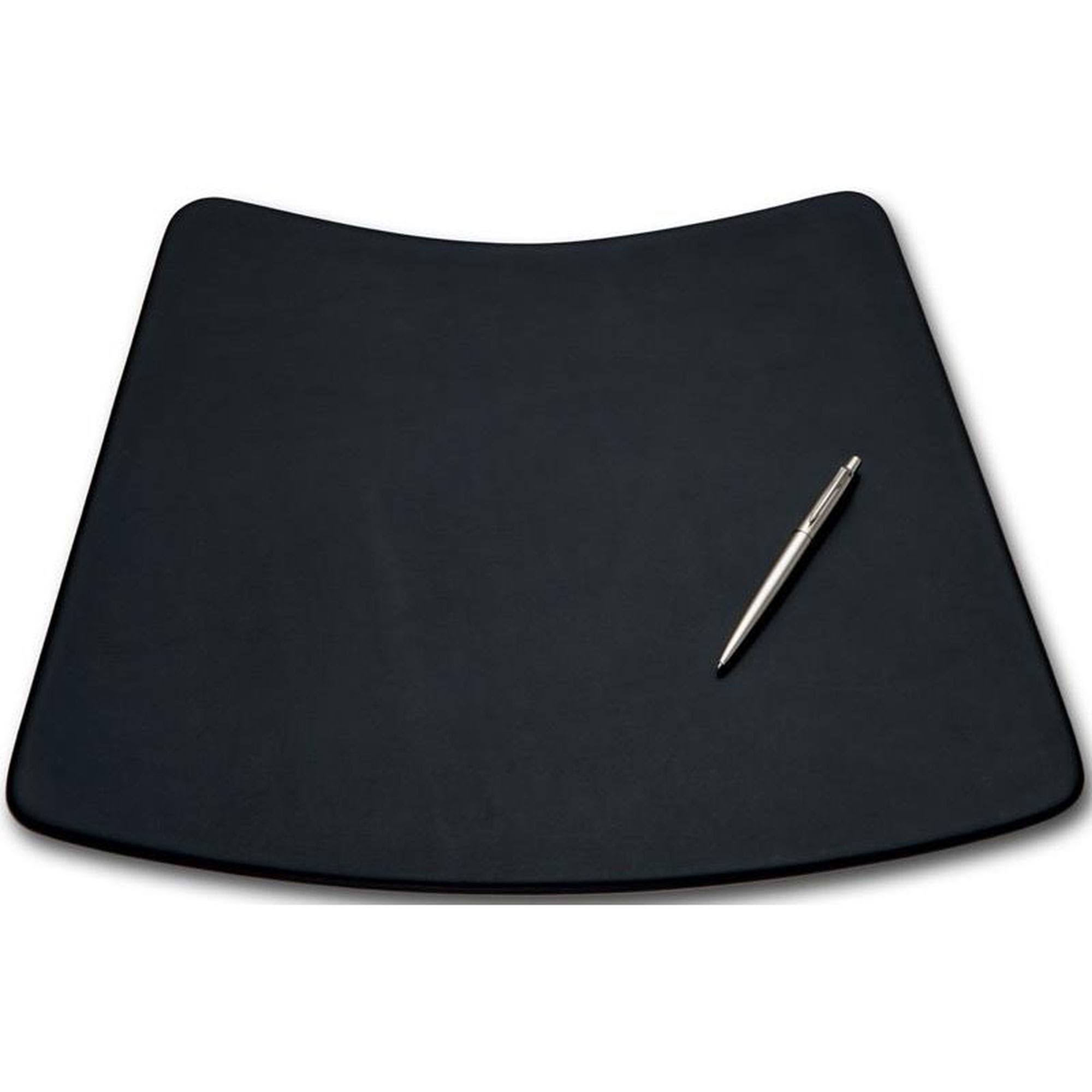 Dacasso Leather Conference Pad for Round Table, Black