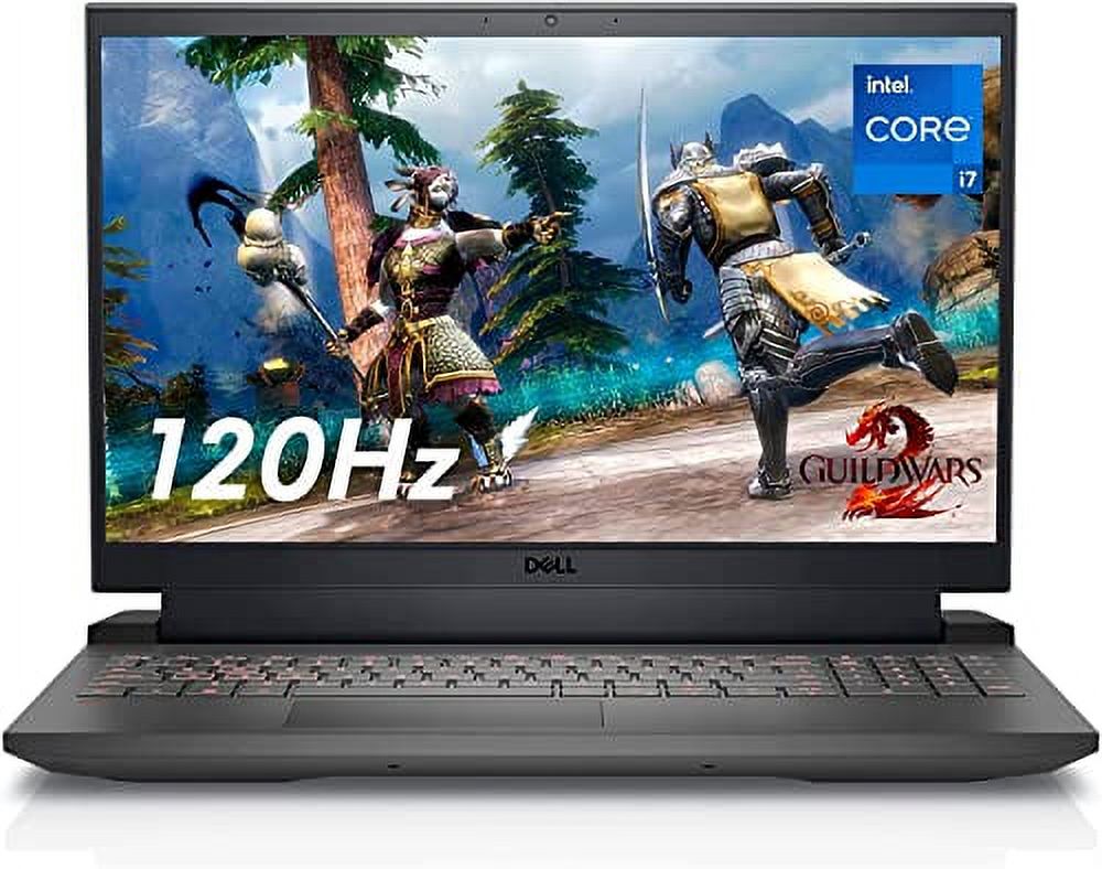 Dell 2023 G15 15.6" 120Hz FHD Gaming Laptop 14-Core Intel i7-12700H 32GB DDR5 2TB NVMe SSD NVIDIA GeForce RTX 3060 6GB GDDR6 Thunderbolt4 HDMI2.1 WiFi AX BT RJ-45 Backlit KB Webcam Windows 10 Pro