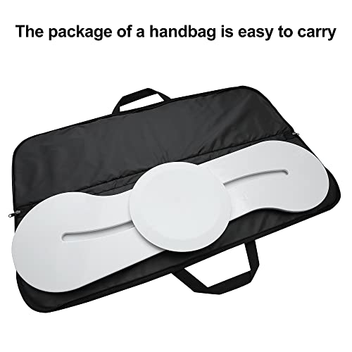 Bed Transfer Board, Transfer Board for Wheelchair User, Slide Board, Sliding Board to Wheelchair Transfer(40.5in, White)