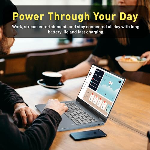 Lenovo 2022 Flex 3 Touchscreen Chromebook, 2-in-1 11.6" HD for Business and Student Laptop, MT8183 CPU, 4GB LPDDR3, 64GB eMMC, Webcam, Blue, Chrome OS, 32GB USB Card