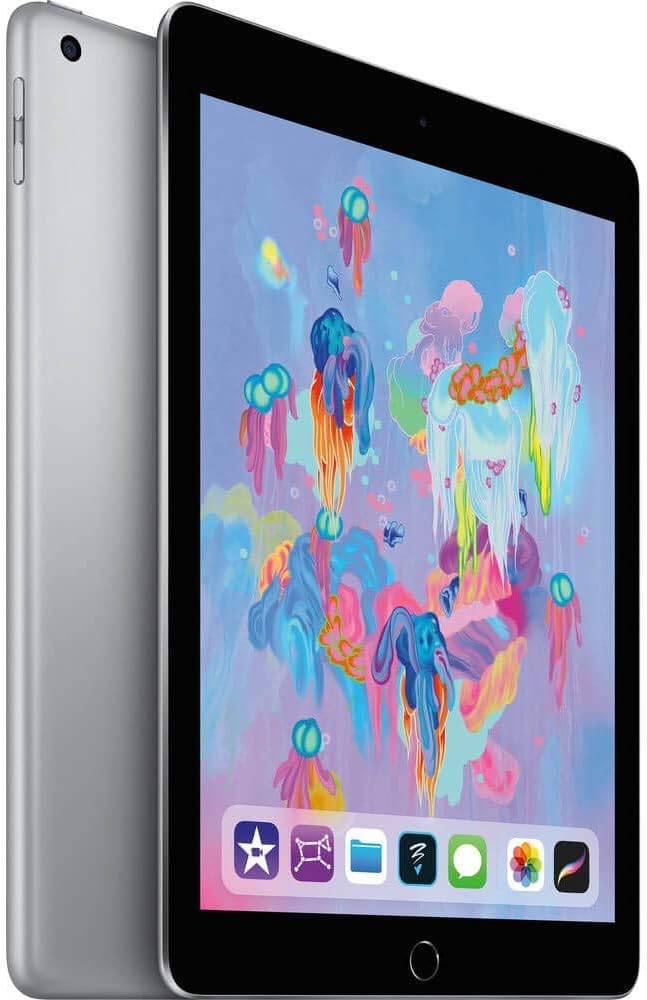 2018 Apple iPad (WiFi, 128GB) Space Gray (Renewed)