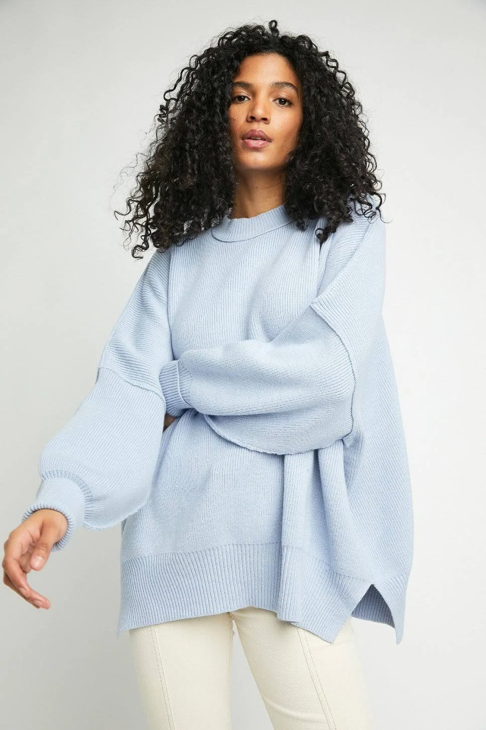 Free People Easy Street Tunic - Blue - Small