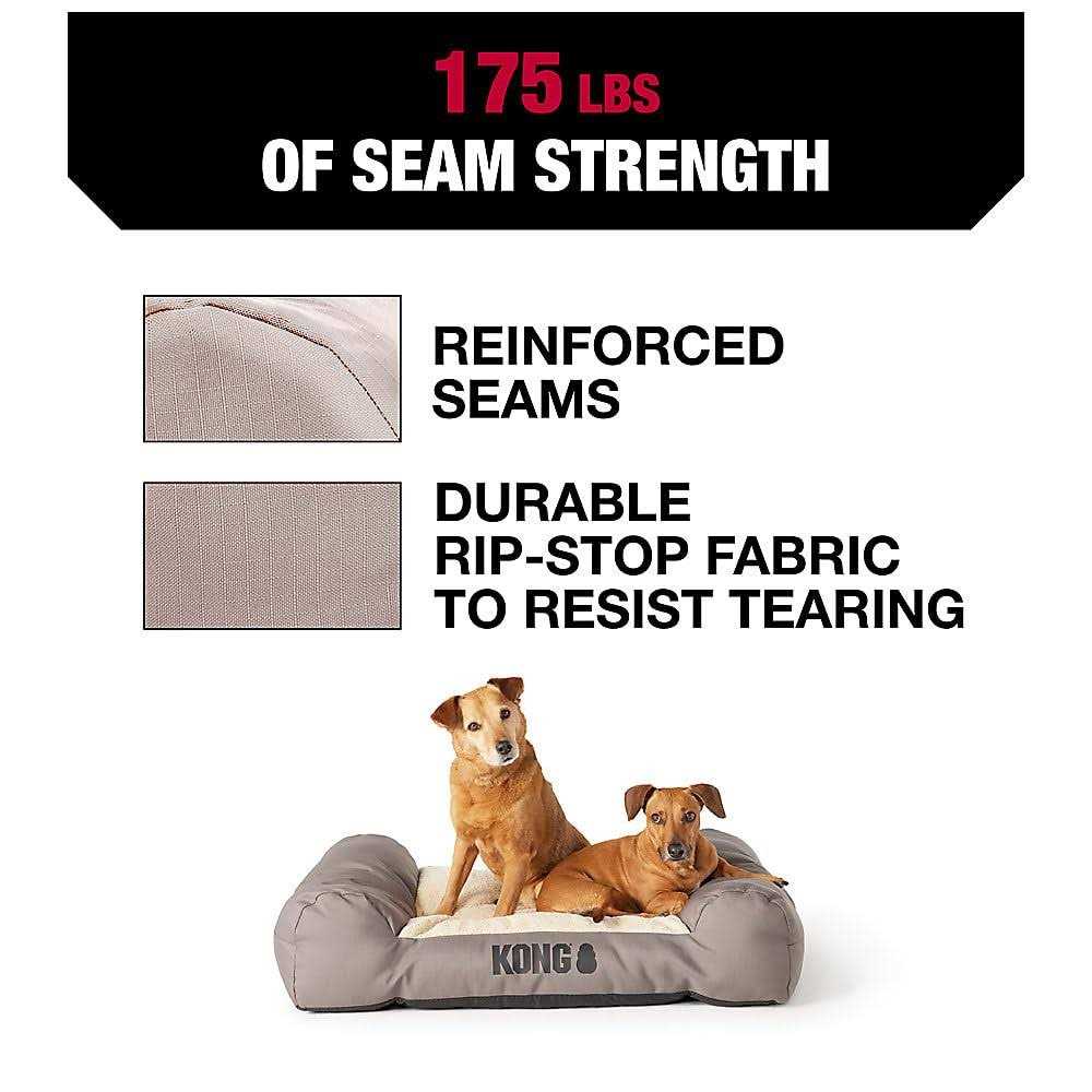 Kong Durable Lounger Dog Bed - Pet Supplies online store