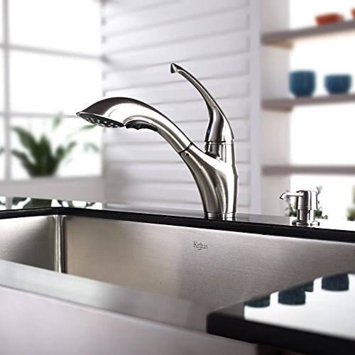 Kraus KSD-30SN Soap Dispenser Satin Nickel