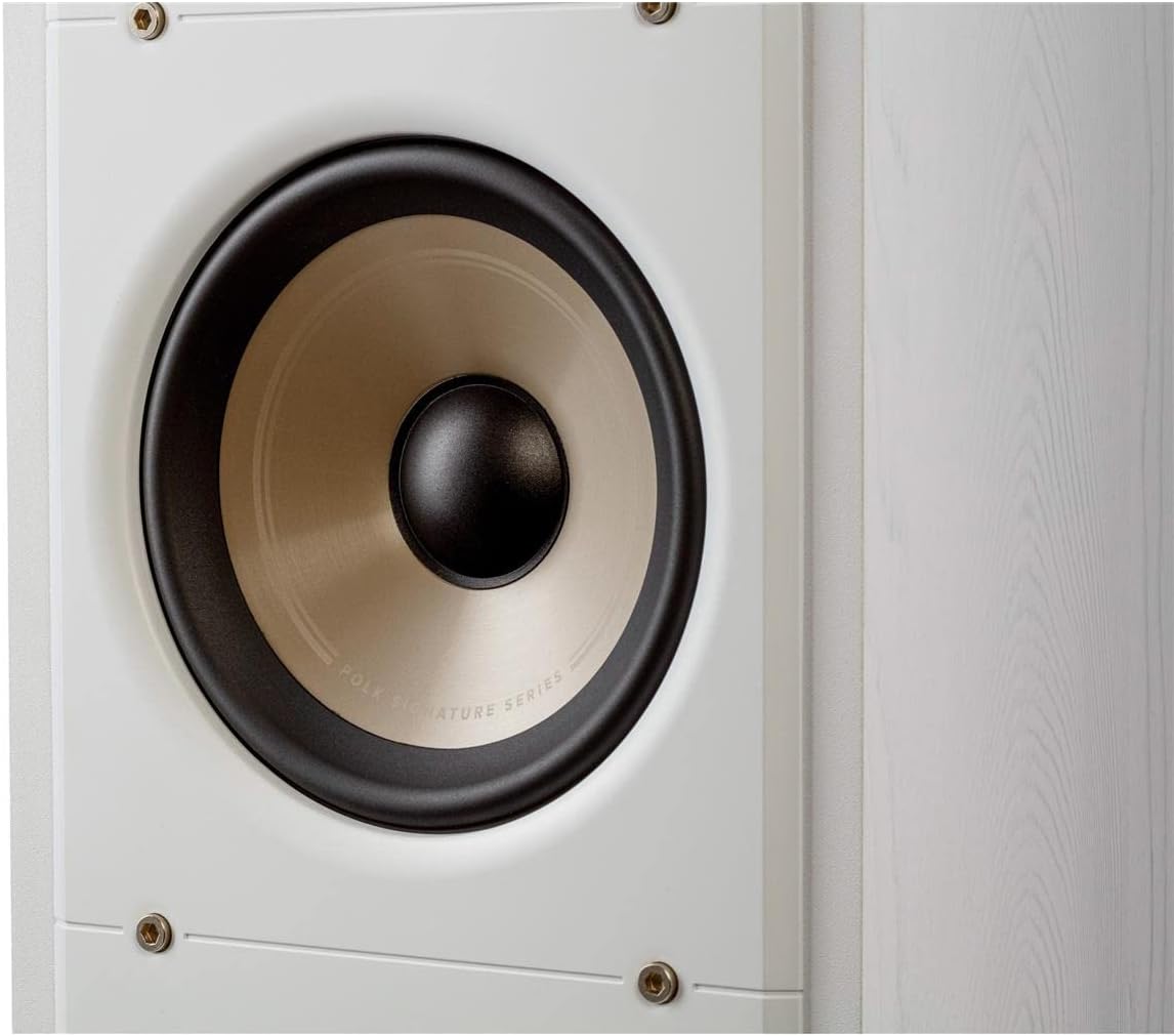 Polk Audio Signature Elite ES60 Floorstanding Speaker, White, Pair