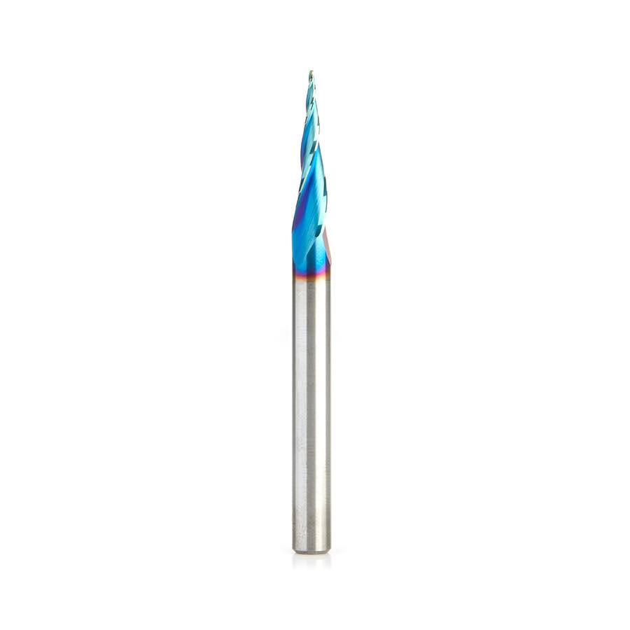 Amana 46280-K CNC Spektra 2D/3D Carving 6.2 Deg Tapered Angle Ball Nose x 1/32 D