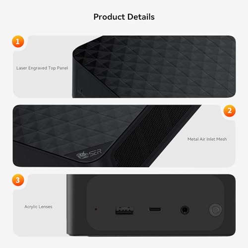Beelink SER5 MAX Mini PC W11 Pro, AMD Ryzen 7 5800H(8C/16T up to 4.4 GHz),16GB DDR4 500GB NVME SSD Graphics 8 core 2000 MHz WiFi 6/BT5.2 Triple Display Mini Gaming PC Computer
