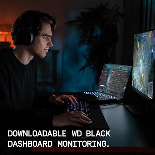WD_BLACK 4TB SN7100 NVMe Internal Gaming SSD Solid State Drive - Gen4 PCIe, M.2 2280, Up to 7,000 MB/s - WDS400T4X0E [New Version]