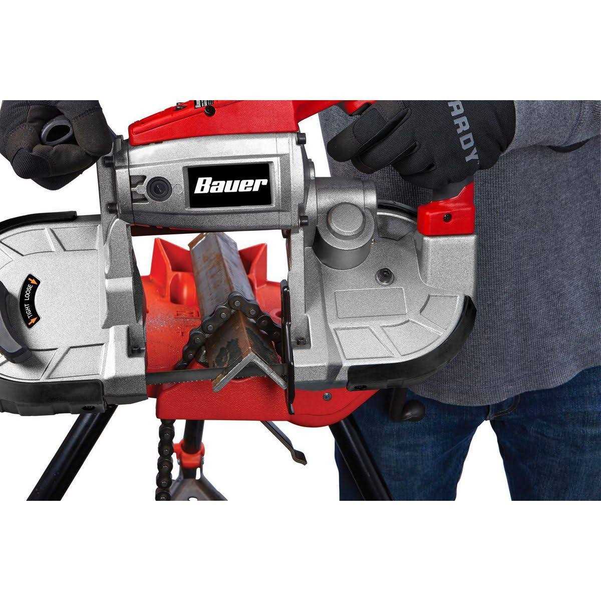 Bauer 10 Amp Deep Cut Variable-Speed Band Saw BANDSAW - Shop Hardware Tools Online Store
