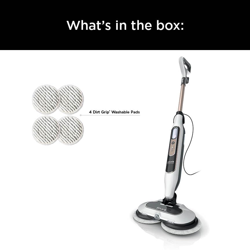 Shark Steam & Scrub with Steam Blaster Technology All-in-One Hard Floor Steam Mop with 3 Steam Modes & LED Headlights S8201