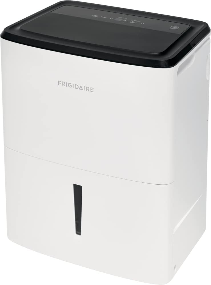 Frigidaire Dehumidifier, High Humidity 50 Pint Capacity, in White