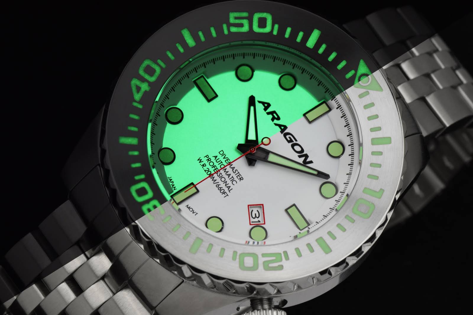 Aragon A264WHT Divemaster Evo Automatic 45mm