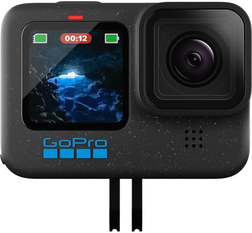 GoPro HERO12 Black 5.3K Action Camera Bundle with 128GB Card and 50 Accessories